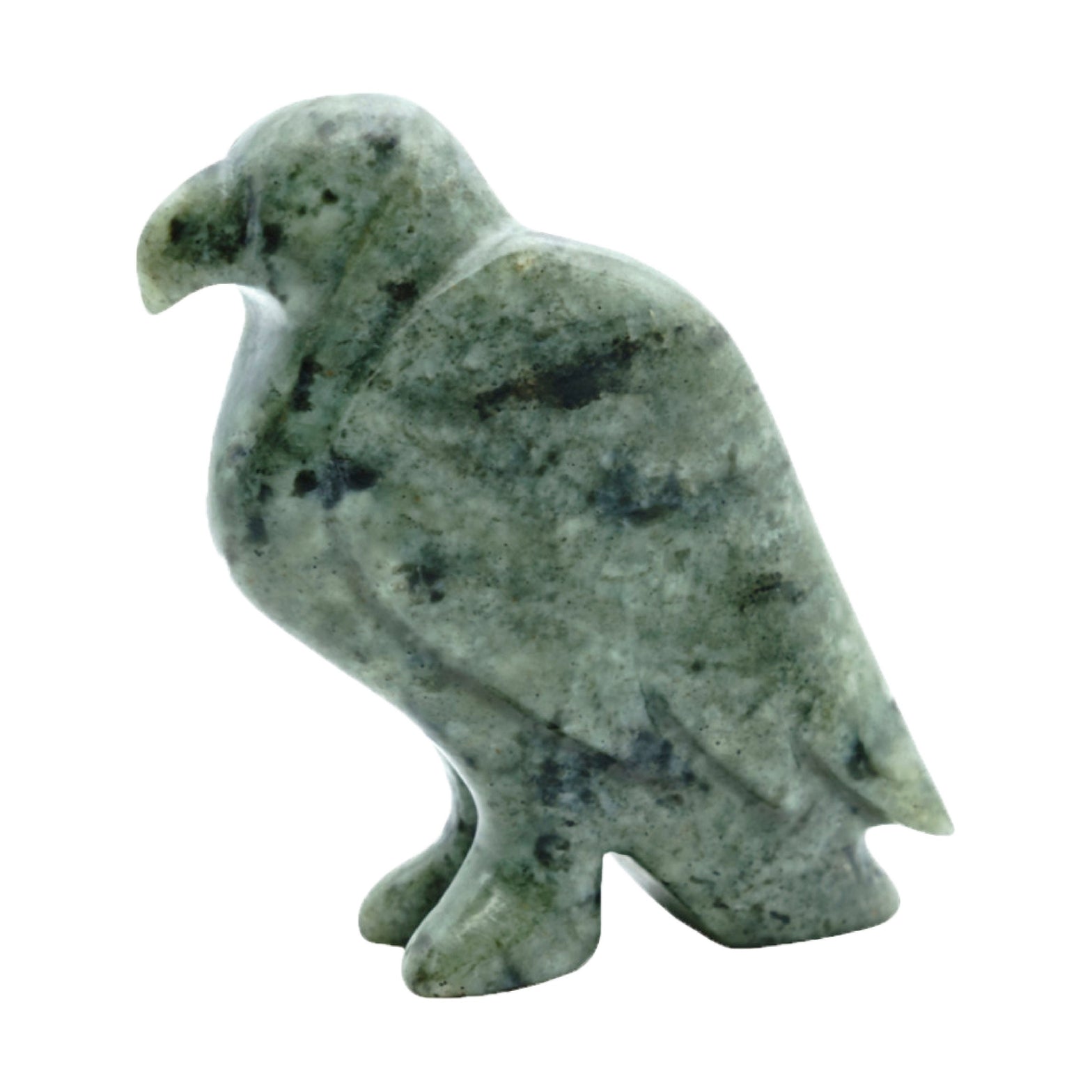 EAUK Eagle Soapstone Carving and Whittling