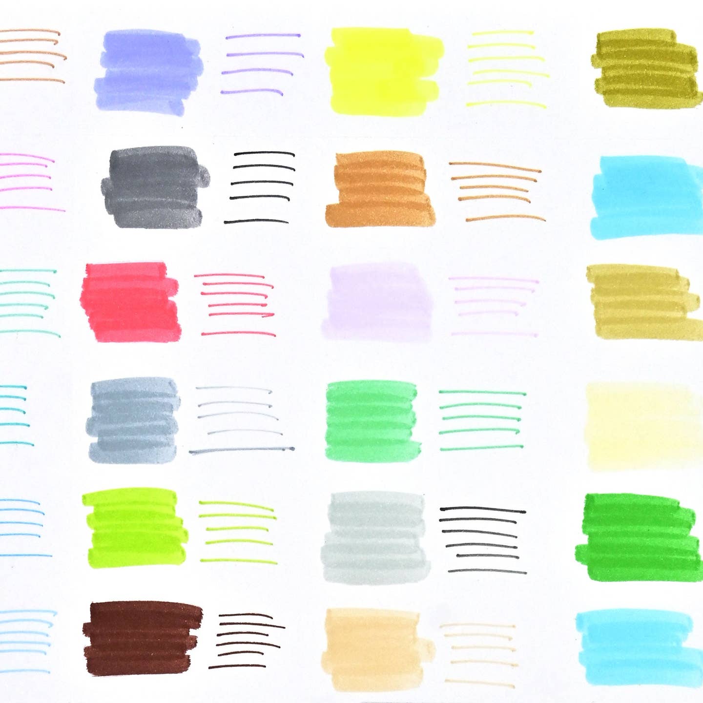 Studio Series Dual-Tip Pastel Markers (Set of 24)
