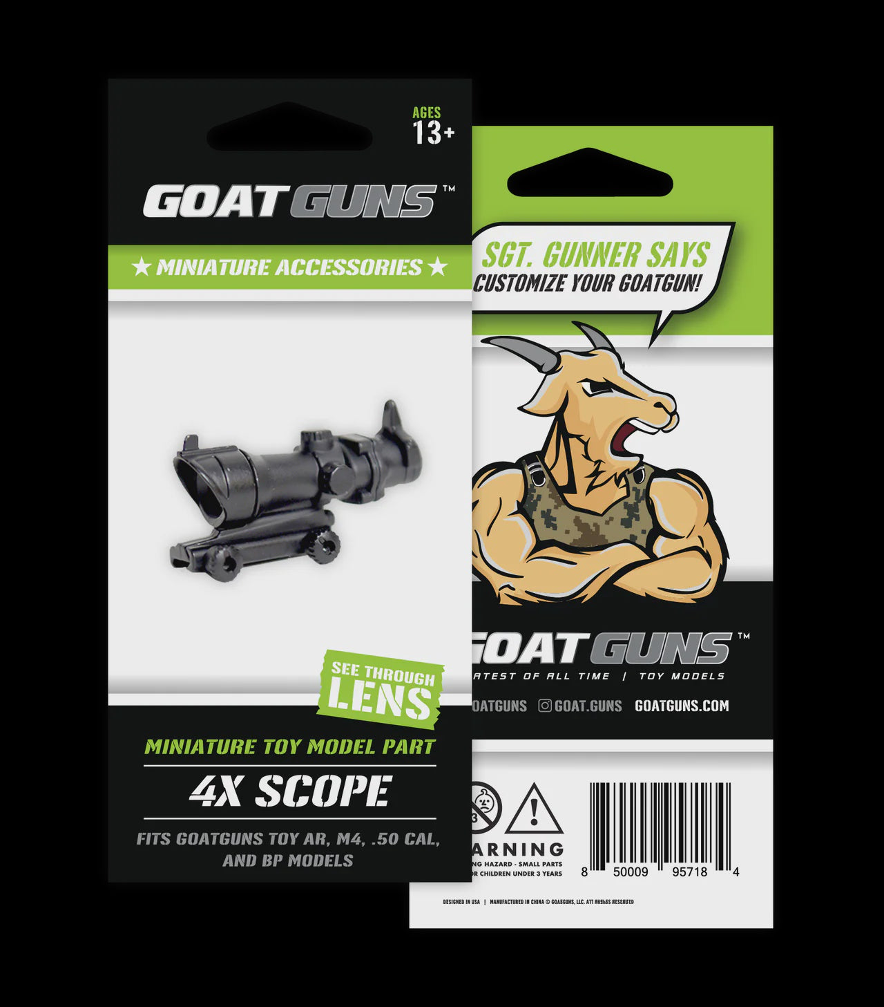Goat Gun Mini 4x Scope