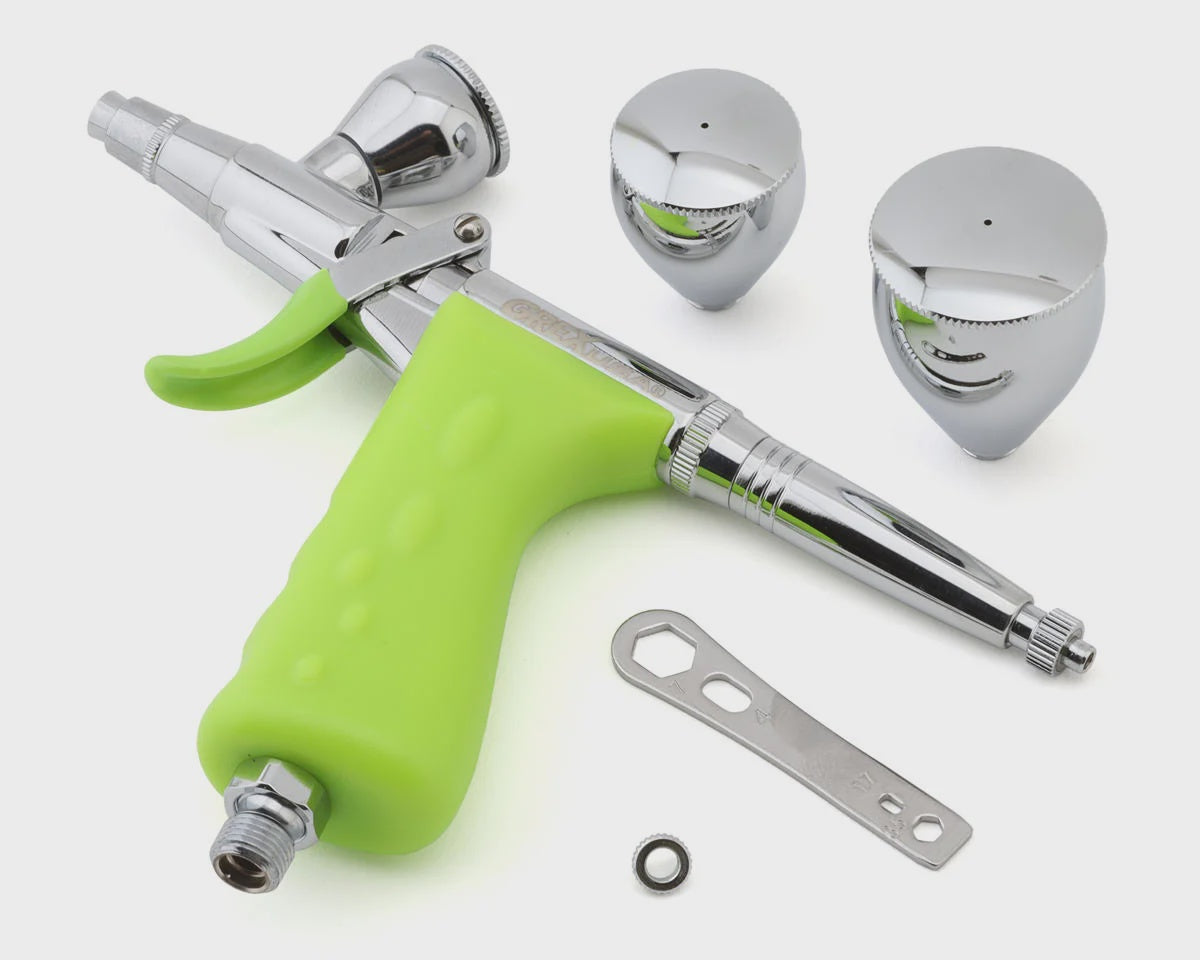 TG3.Tritium Pistol Double Action Top Gravity Fed Airbrush, 0.3mm