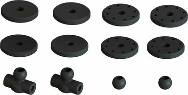 Shock Set, 16mm Bore, 117mm Length, 550cSt Oil