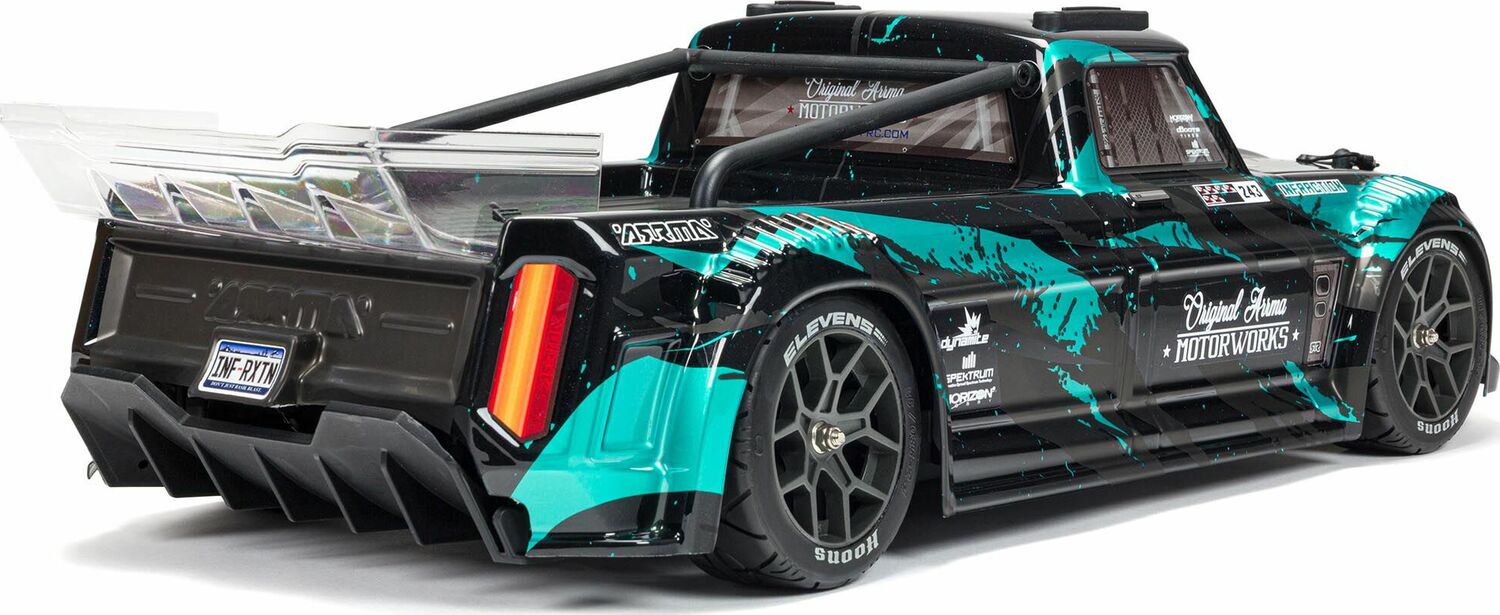 1/8 INFRACTION 4X4 3S BLX 4WD All-Road Street Bash Resto-Mod Truck RTR, Teal