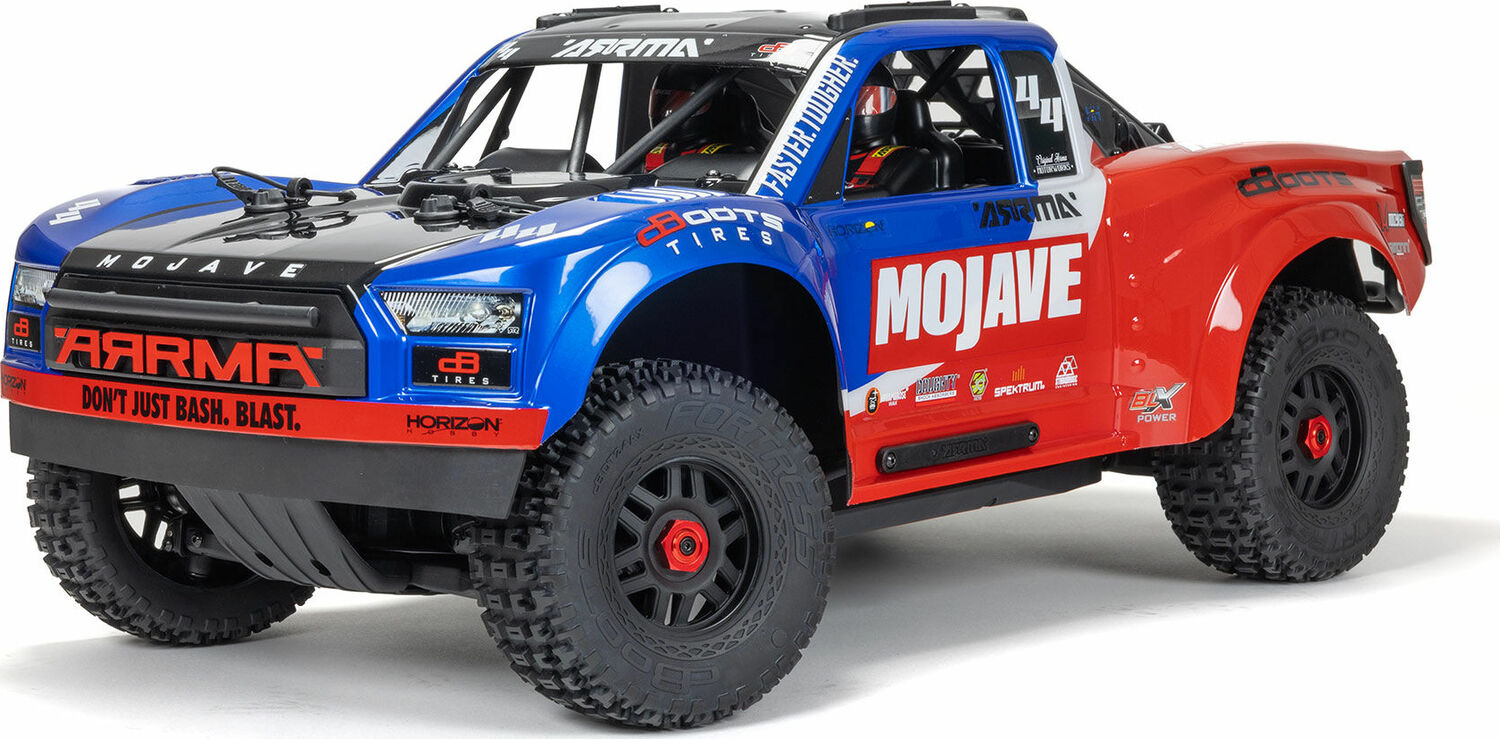1/8 MOJAVE 4X4 4S BLX Desert Truck RTR, Blue