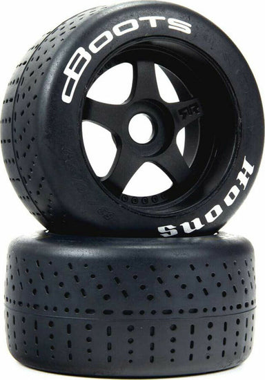 dBoots Hoons 53/100 2.9 Tire Set Silver 5-Spoke (2)