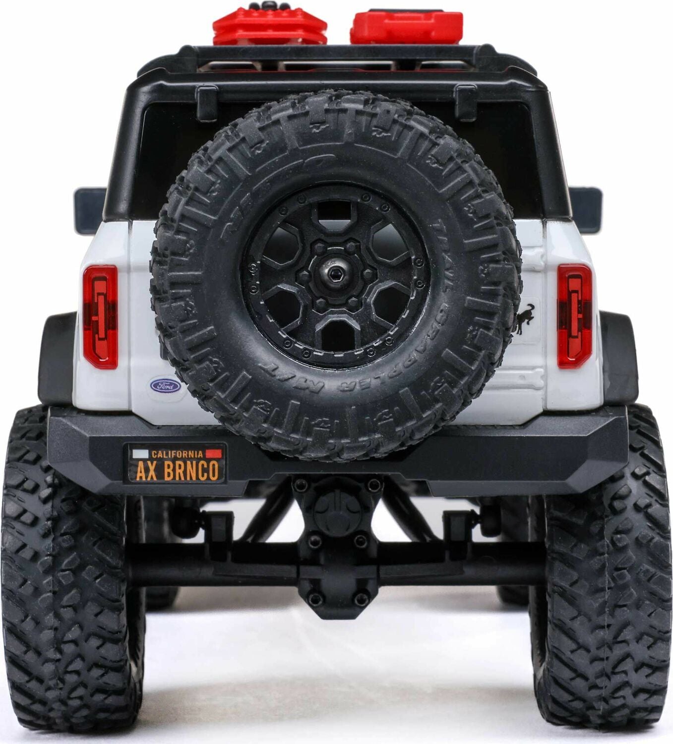 1/24 SCX24 Ford Bronco 4X4 RTR Brushed Rock Crawler (Battery & Charger Included), White