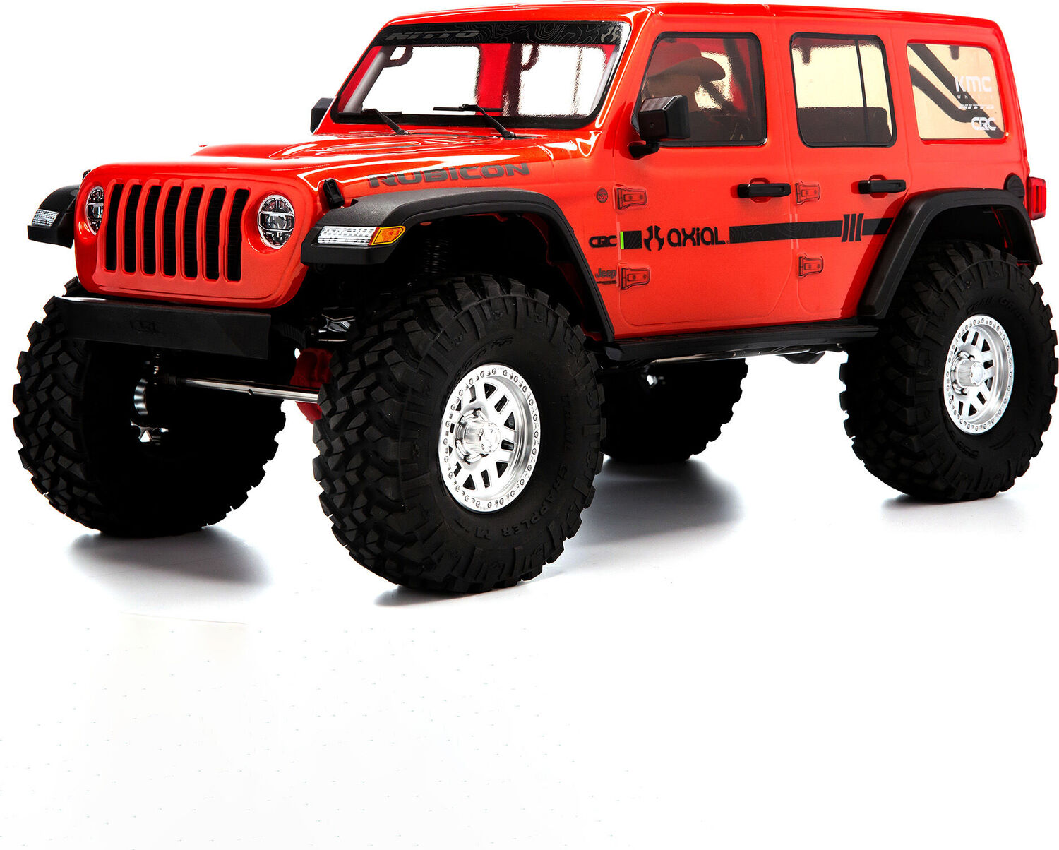 1/10 SCX10 III Jeep JLU Wrangler with Portals RTR, Orange