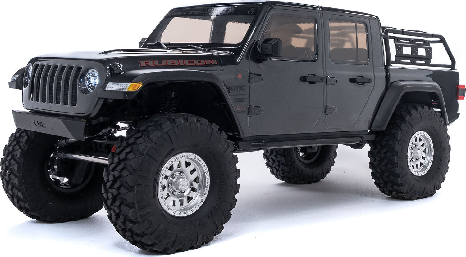 1/10 SCX10 III Jeep JT Gladiator with Portals RTR, Gray