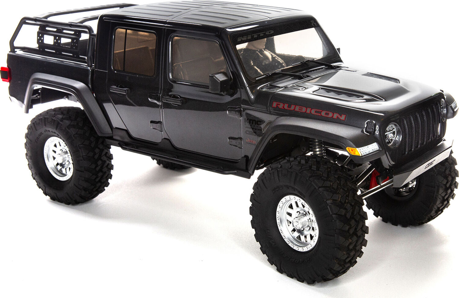 1/10 SCX10 III Jeep JT Gladiator with Portals RTR, Gray