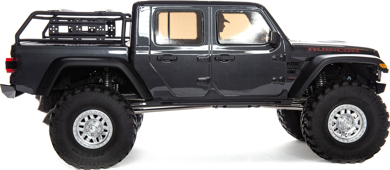 1/10 SCX10 III Jeep JT Gladiator with Portals RTR, Gray