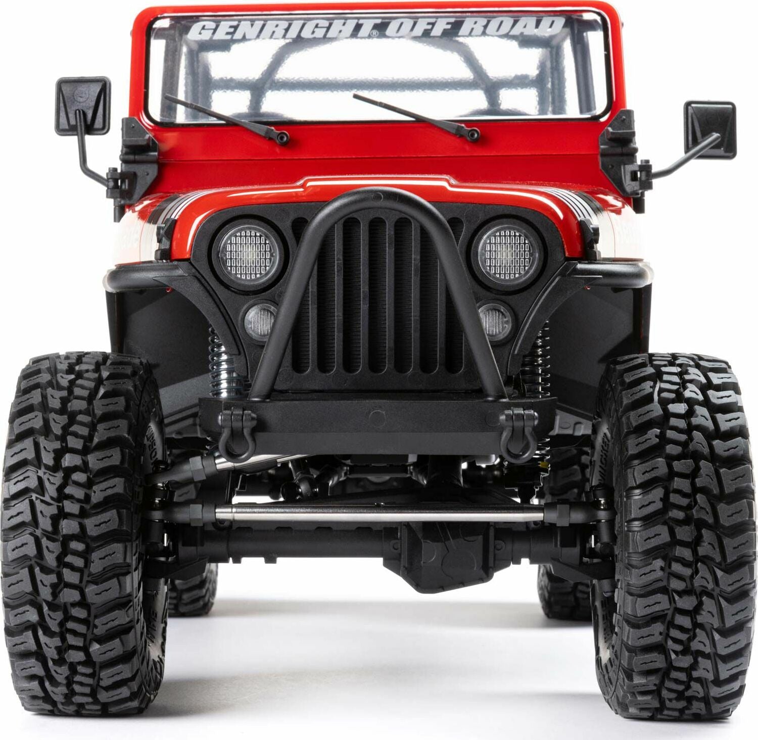 1/10 SCX10 III Jeep CJ-7 4WD Brushed RTR, Red