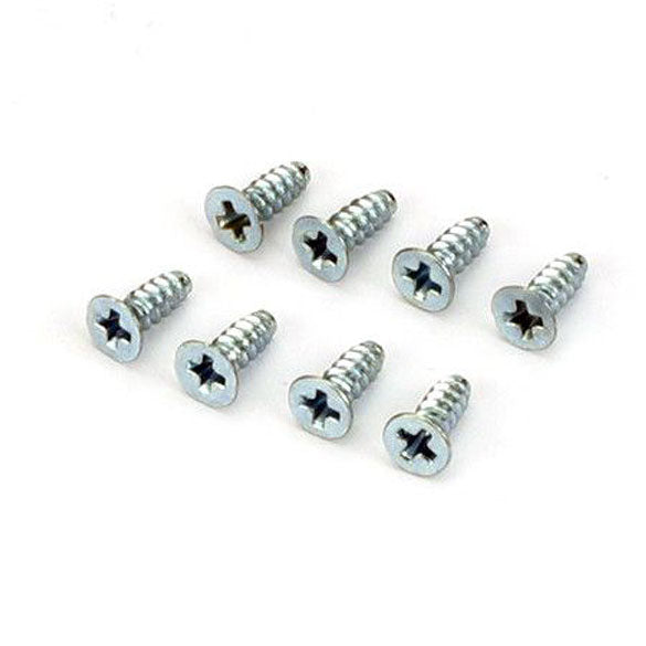 Flat Head Self-Tap Screws, 3 x 8mm