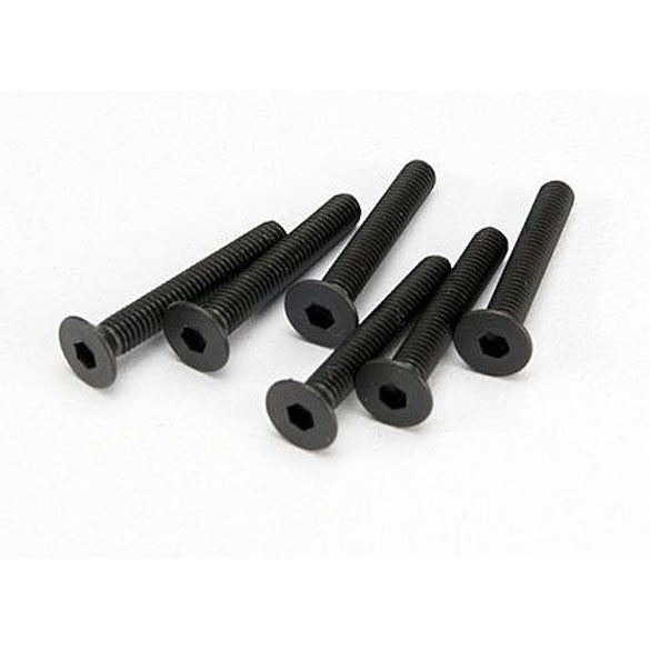 Screws, 3x20mm Countersunk (6)