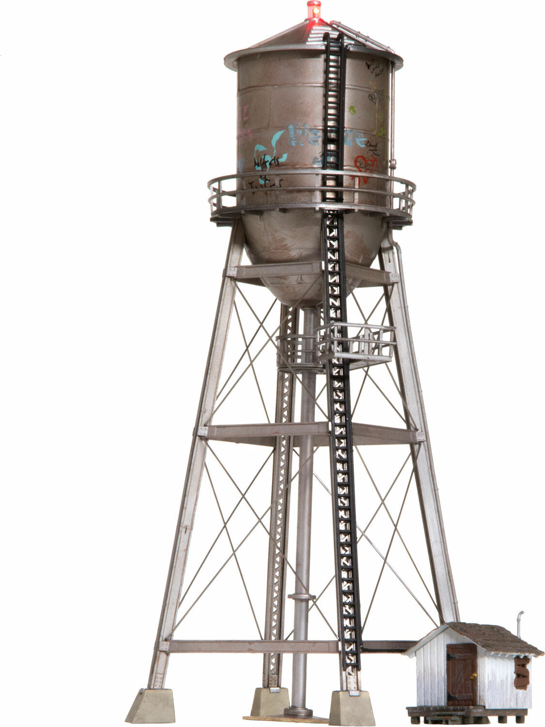 HO Built-Up Rustic Water Tower