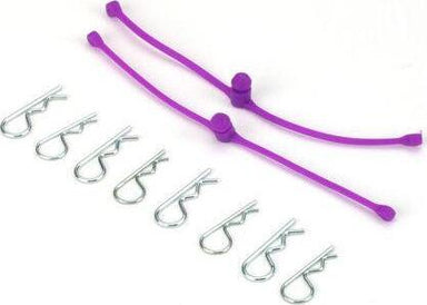 Body Klip Retainers-Purple
