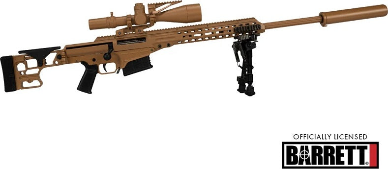 1/4 Scale Die Cast Barrett MK22 Model, Tan