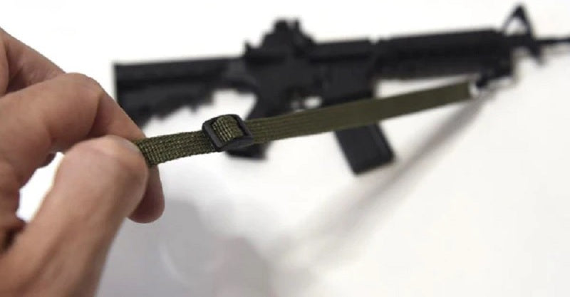 Miniature Sling, Green, Adjustable, for Mini AR & AK