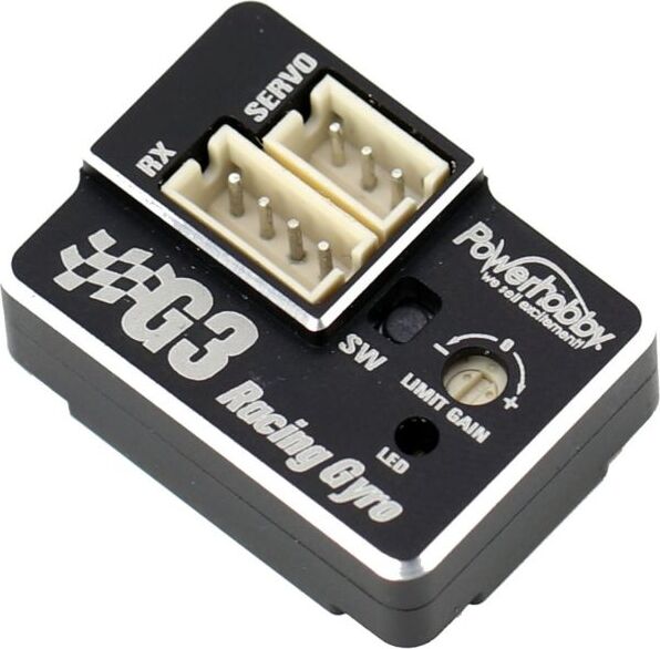 G3 Aluminum Case Dual Gain Micro Steering Tuned Gyro