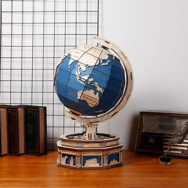 Classic 3D Wood Puzzles; The Globe
