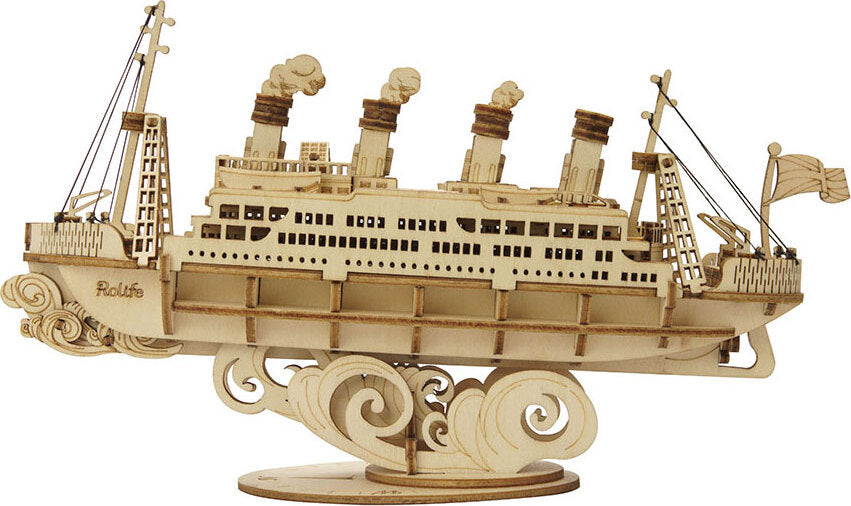 Classic 3D Wood Puzzles; Cruise Ship