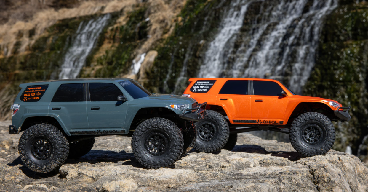 AXI-2035 1/24 SCX24 Toyota 4Runner 4X4 RTR Brushed Rock Crawler (Battery & Charger Included),