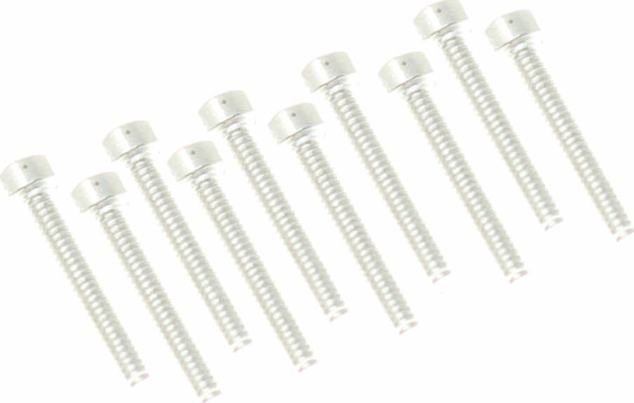 2.5x14mm Cap Head Machine Thread Screws(10pcs)