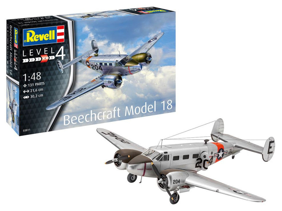 RVL-3811 1/48 Beechcraft Model 18 Aircraft