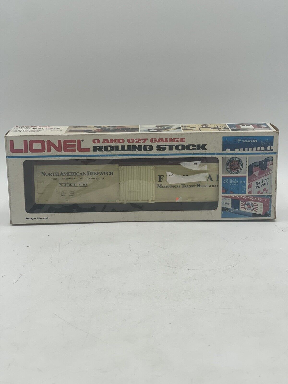 Lionel O/O27 Gauge Rolling North American Despatch Reefer 6-5703
