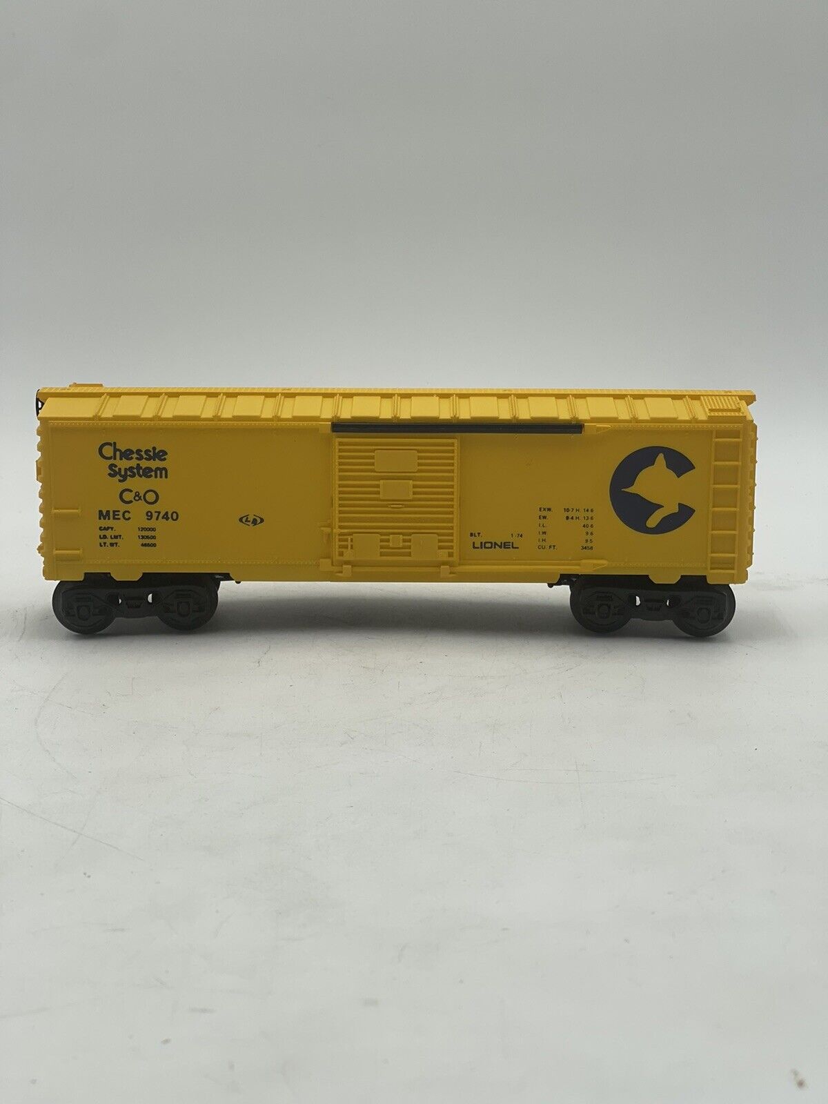 Lionel Chesapeake & Ohio Single Door Box Car MEC 9740