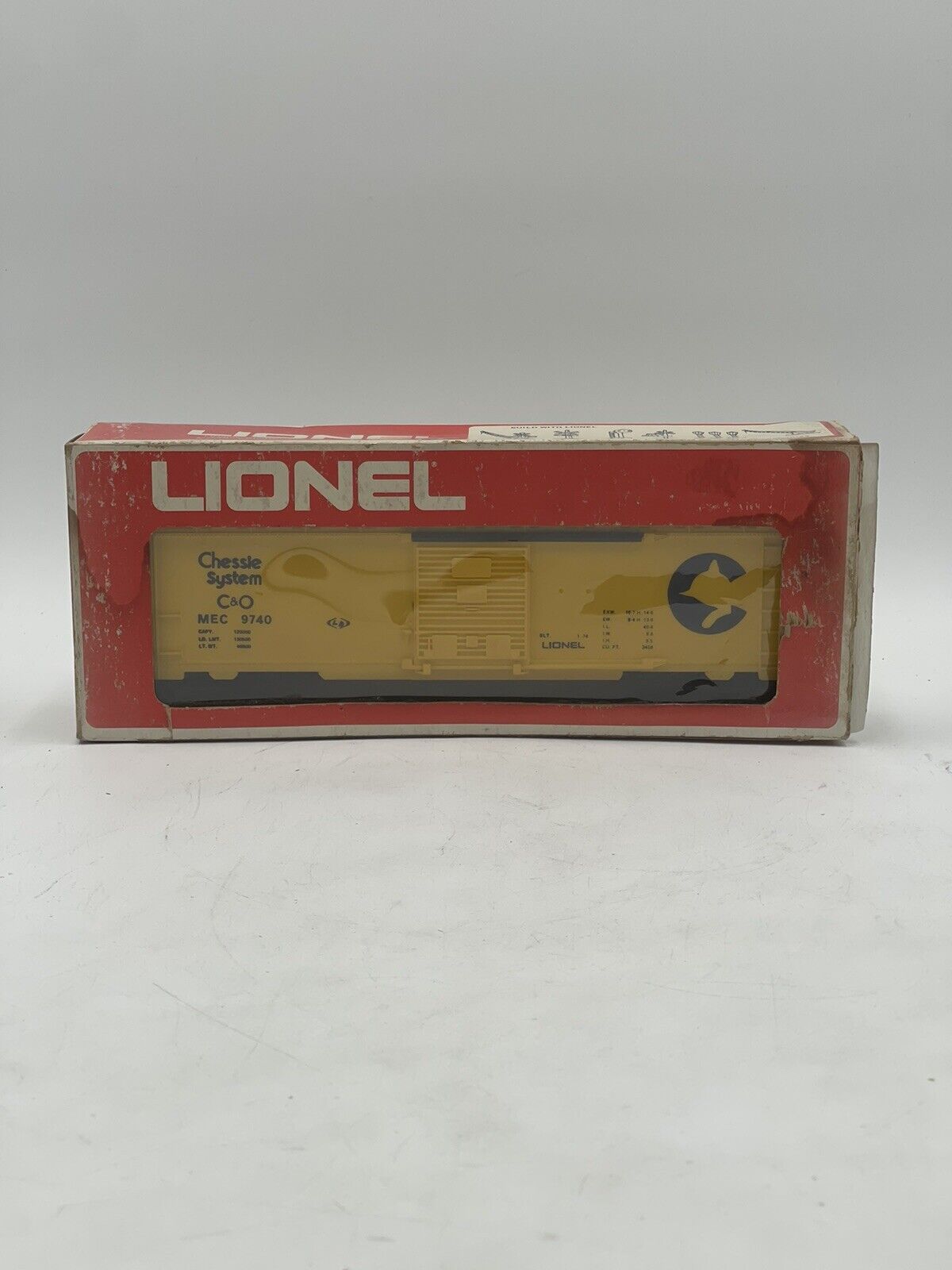 Lionel Chesapeake & Ohio Single Door Box Car MEC 9740