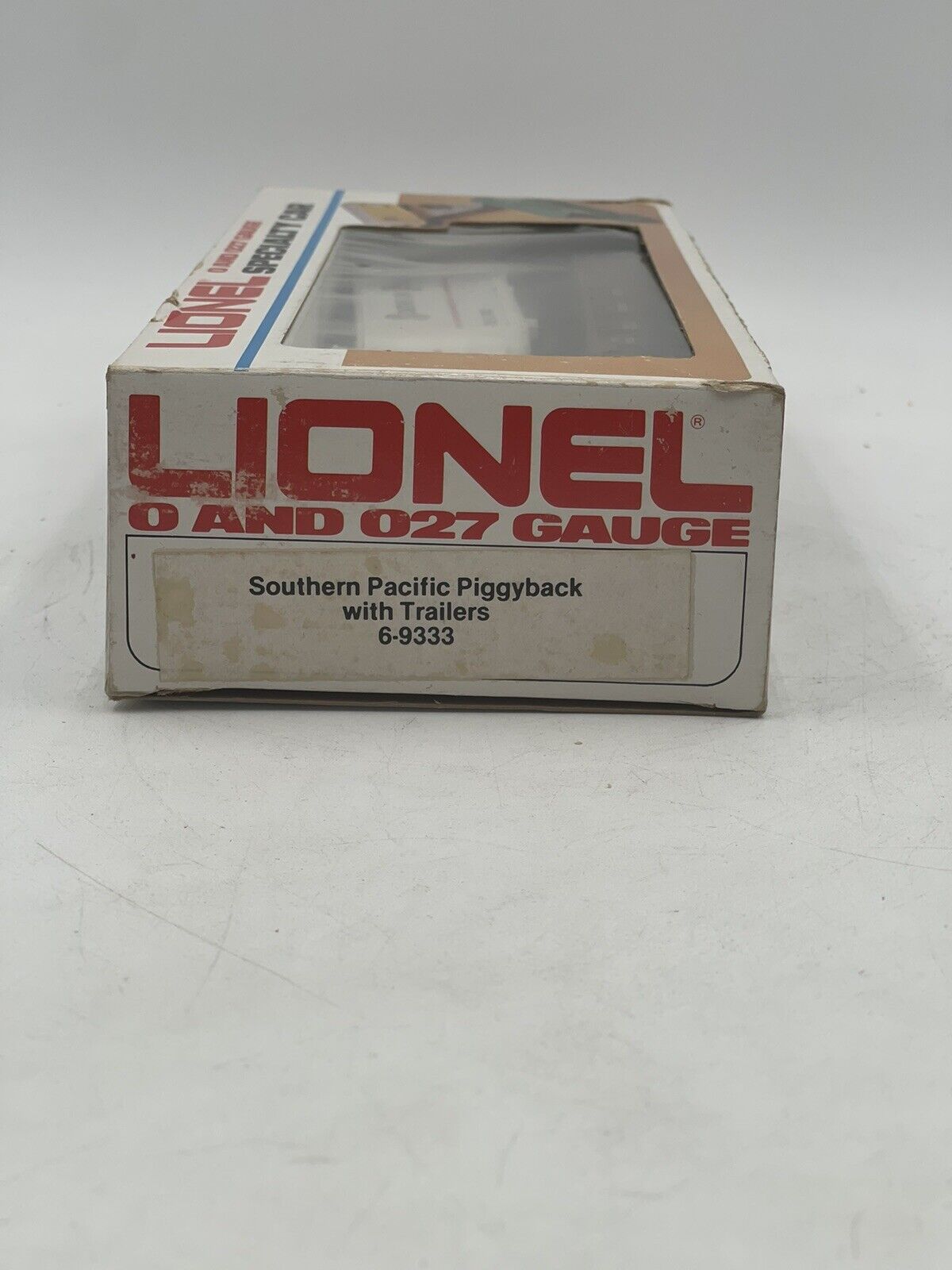 Lionel O/O27 Gauge Specialty Car Southern Pacific Piggyback with Trailers 6-933