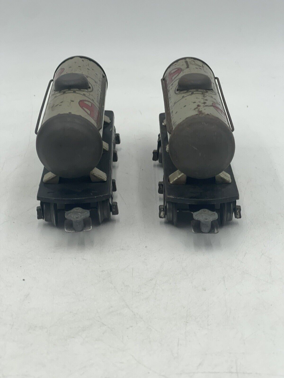 Marx Trains 553 Santa Fe Tanker (2)/NYC 20102 Caboose/Union Pacific Coal Tender