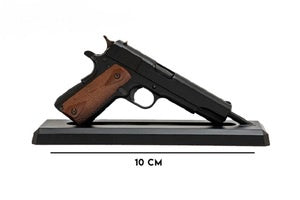 GOA1911-BLACK 1/2.5 Scale Die Cast 1911 Model Pistol, Black