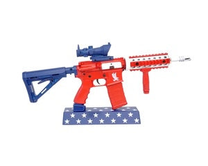 GOAAR-USA 1/3 Scale Die Cast AR15 Desktop Model, USA