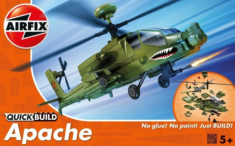 Quick Build Apache Helicopter (Snap)