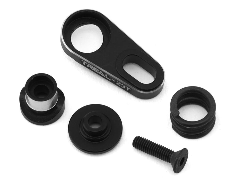 X003922SUR Treal Aluminum 7075 2-Speed Servo Saver Set Servo Horn 23T for Axial SCX6 SCX10 III (23T)