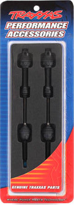 Driveshafts, rear, steel-spline constant-velocity (complete assembly) (2) (fits 2WD Rustler/Stampede)