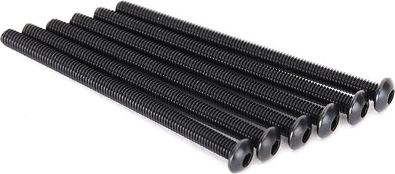Screws, 3x45mm button-head machine (hex drive) (6)