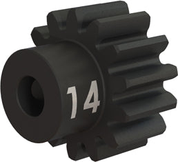 Gear, 14-T pinion (32-p), heavy duty (machined, hardened steel)/ set screw