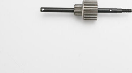 Input shaft/ drive gear assembly (18-tooth steel top gear)