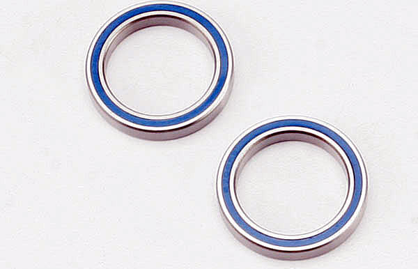 Ball bearings, blue rubber sealed (20x27x4mm) (2)