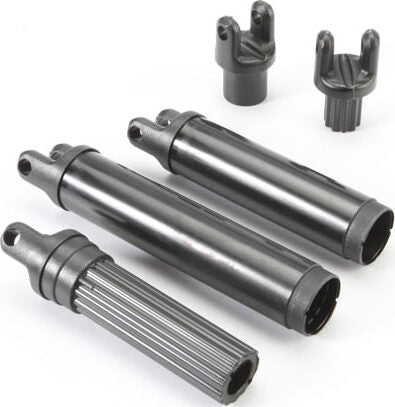 Half shafts, center (internal splined (3)/ external splined (2)) (plastic parts only)