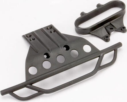 Bumper, front/ bumper mount, front (black)