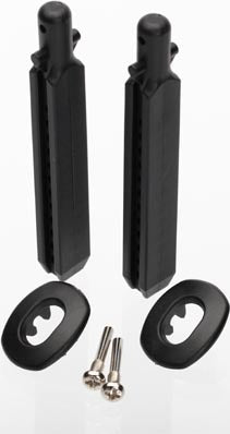 Body mount posts (2)/ body post pivot (2)/ screw pins, 2.5x18mm (2)