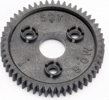Spur gear, 52-tooth (0.8 metric pitch, compatible with 32-pitch)