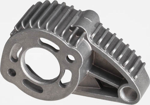 Motor mount, finned aluminum (for 550 motors)