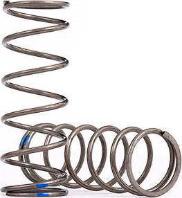 Springs, Shock, Medium (natural Finish) (GTX) (4.594 Rate, Blue Stripe) (2)