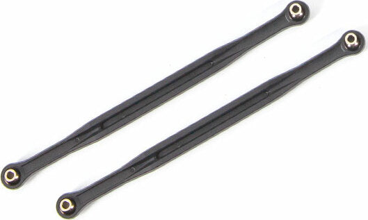 Toe Links, 202.5mm (187.5mm Center To Center) (Black) (2) (for Use with #7895 X-Maxx® WideMaxx® Suspension Kit)