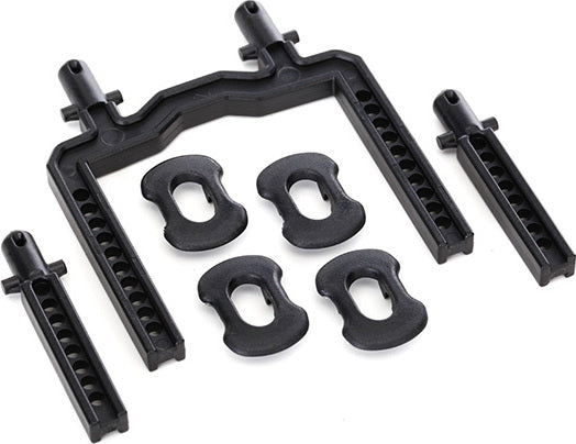 Body mounts, front & rear (fits #8311 body) (2)