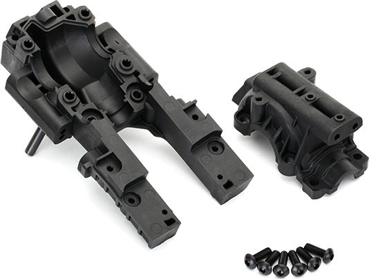 Bulkhead, front (upper and lower)/ 4x12mm BCS (6) (requires #8622 chassis)