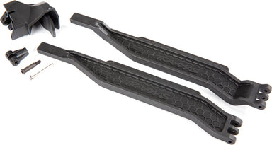 Battery hold-down (2)/ battery clip/ hold-down post/ screw pin/ pivot post screw